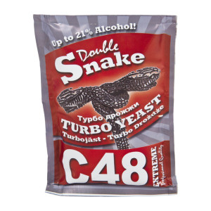 Дрожжи Double Snake Турбо С48 130гр Дрожжи Double Snake Турбо С48 130гр