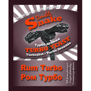 Дрожжи Double Snake Турбо Ром