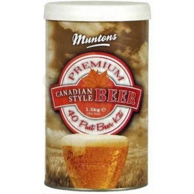 Солодовый экстракт Muntons Canadian Style Beer 1,5 кг в магазине Самогона.Нет